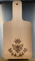 Etched Cutting Board - Handle